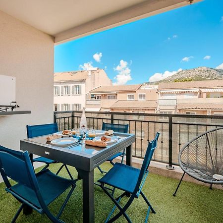 Ferienwohnung Le Neroli T2 Dernier Etage Avec Terrasse Et Garage Toulon Exterior foto